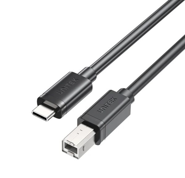 Unitek USB-C 2.0 to USB-B Printer Cable 5.0m
