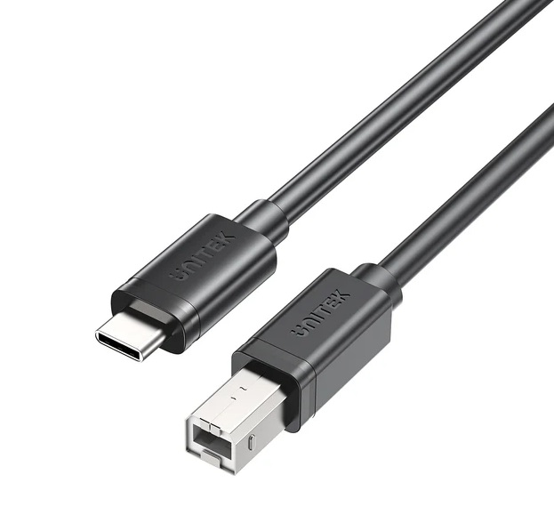 1_1721633648 Unitek USB-C 2.0 to USB-B Printer Cable 5.0m - Image 1