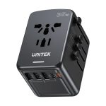 Unitek P1121A Universal Travel Wall Charger 35W 2xUSB-C + 3xUSB-A
