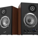 Genius SP-HF1200B 2.0 PC Speakers 36W RMS Wood