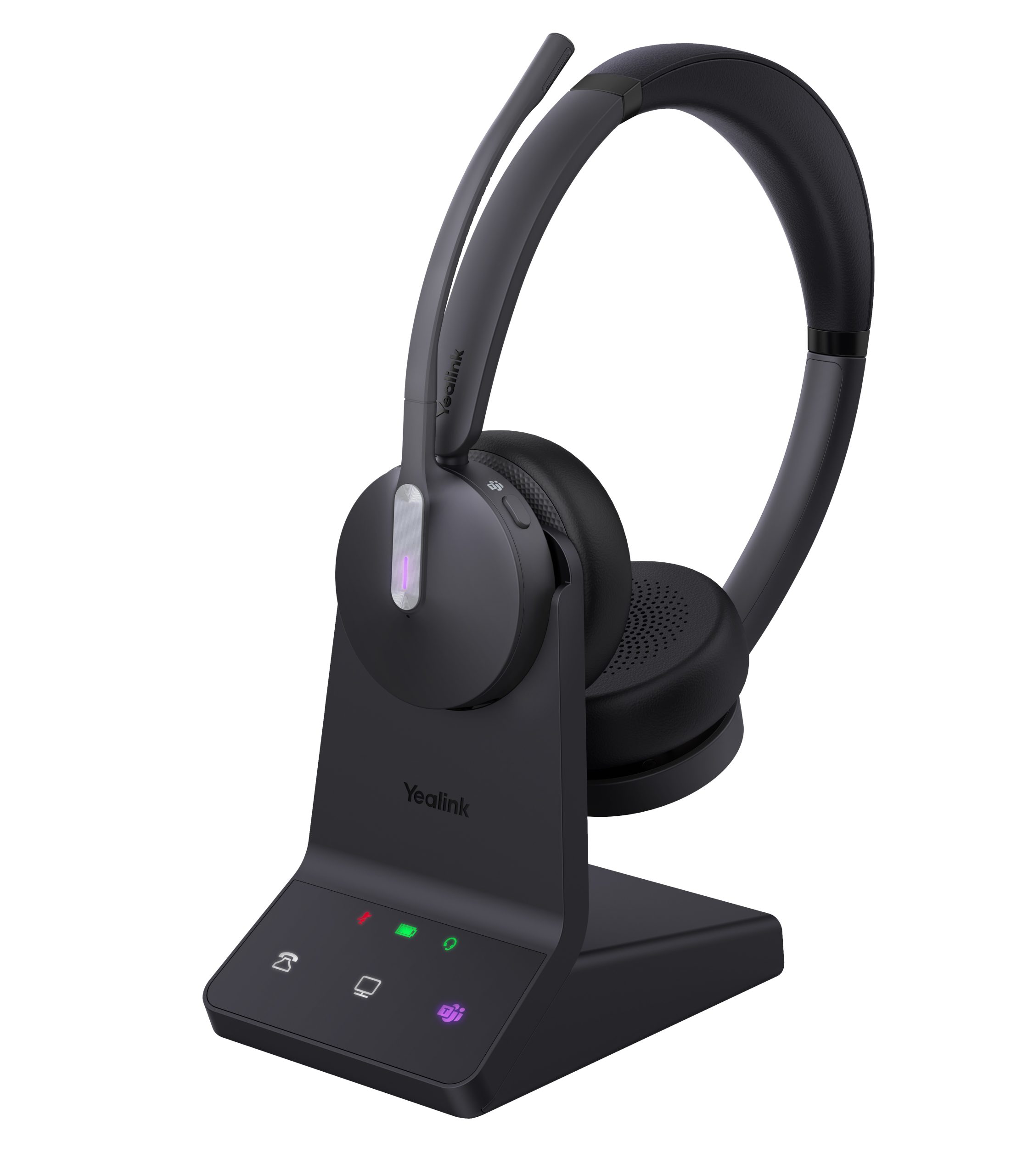 1_1722500749 Yealink Headset Wireless Dual-Mode DECT/Bluetooth 3-Mic NC with Basestation WH64 Dual Teams - Image 1