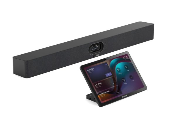 Yealink MS Teams Room System Android with BYOD & Screen Sharing Support & Touch Console MeetingBar A40-031