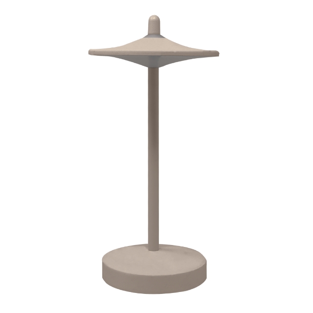 1_1726303853 KELU SAKE USB-C Rechargeable IP44 Aluminium Lamp 130LM Sand - Image 1