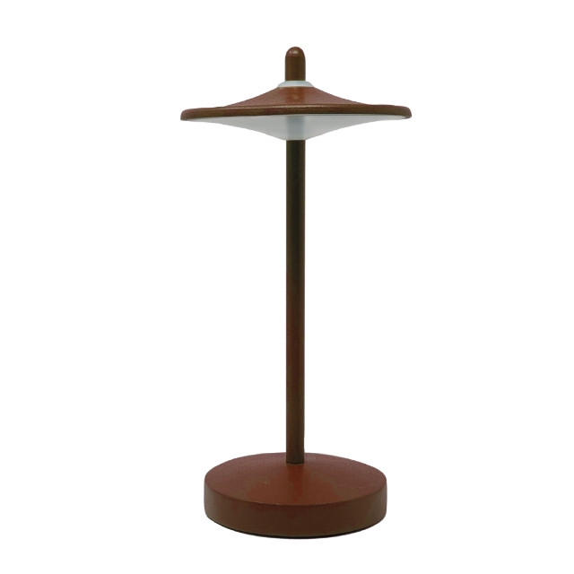 1_1726304326 KELU SAKE USB-C Rechargeable IP44 Aluminium Lamp 130LM Corten - Image 1