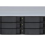 QNAP 12-Bay Rackmount JBOD Storage Enclosure with Redundant PSU TL-R1200S-RP