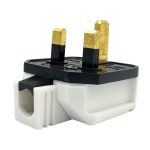 UK Power Plug 13A Heavy Duty Rubber Fused
