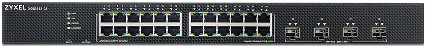 1_1737101789 Zyxel Switch Gigabit Ethernet Cloud Managed L3 Lite 24-Port + 4SFP+ R/M Fanless XGS1935-28 - Image 1