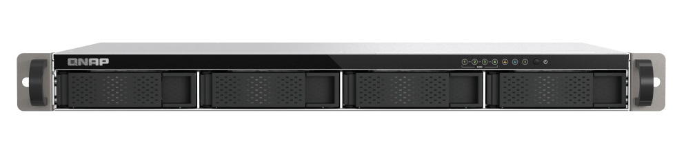 1_1737364999 QNAP NAS 4-Bay Rackmount Short-Depth ARM Quad-Core, 4GB RAM, Dual 2.5GbE Ports & USB 3.2 TS-433eU - Image 1