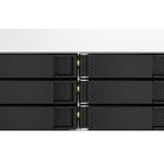 QNAP NAS 8-Bay Rackmount Short-Depth Intel Quad-Core, 8GB RAM, PCIe Slot, Dual 2.5GbE, HDMI & SSD Caching TS-864eU-8G