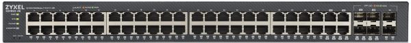 Zyxel Switch Gigabit Ethernet Cloud Managed 44-Port + 4RJ45/SFP Combo +2SFP R/M GS1920-48V2