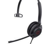 Yealink Headset Wired USB Dual-Mic Noise Cancelling USB-C/A UH35 Mono Teams