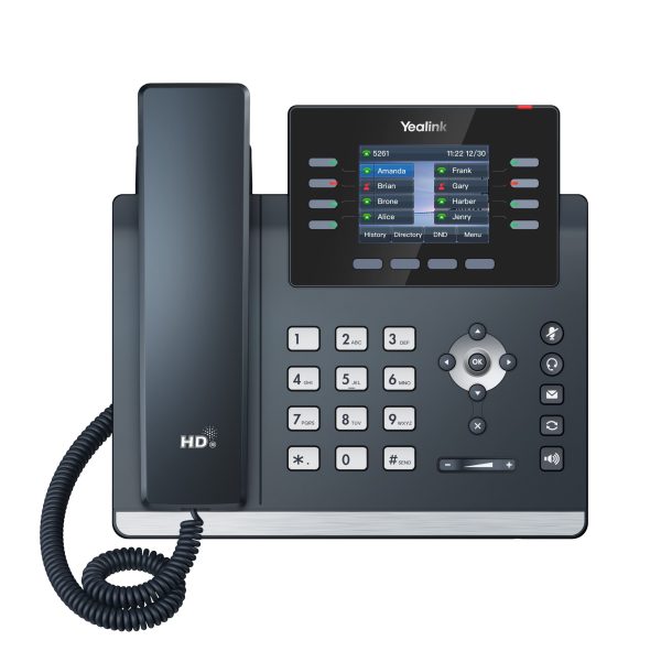 Yealink IP Phone Desktop PoE 2.8'' Gigabit, USB, Expansion & Color Screen T44U