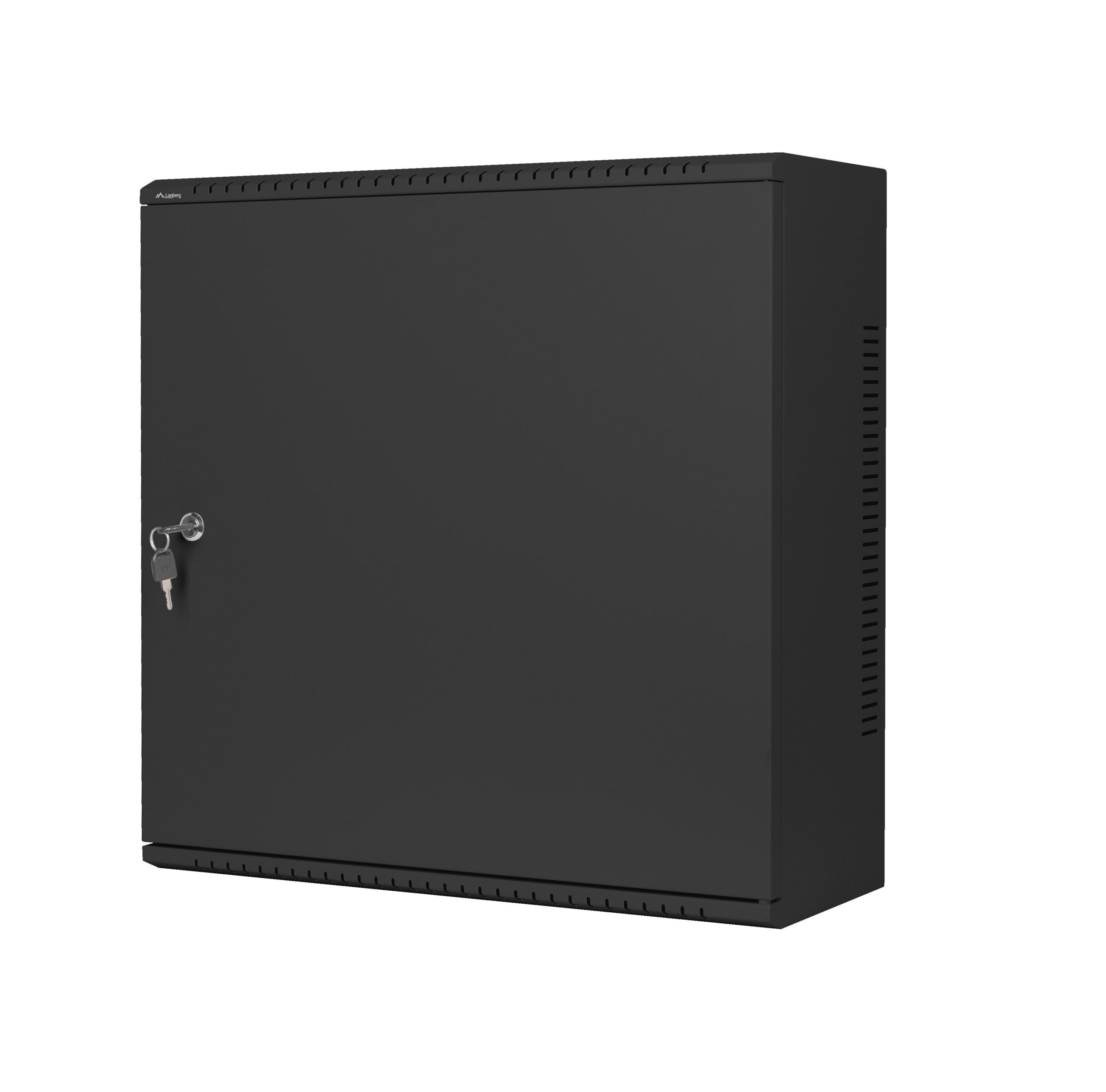 1_1740049101 Lanberg Wall Rack 19'' Low Profile 6U+3U Assembled Black Z34159 - Image 1
