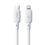 Baseus Cable Lightning to USB-C Silky Series 1.0m White