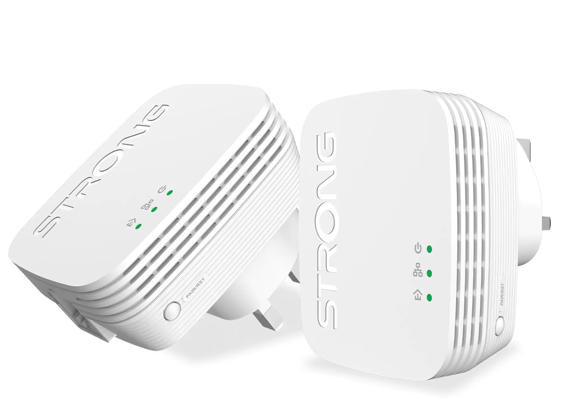 1_1741167355 Strong Powerline Kit AV1000 Mini 1000Mbps UK POWERL1000DUOMINIUK - Image 1