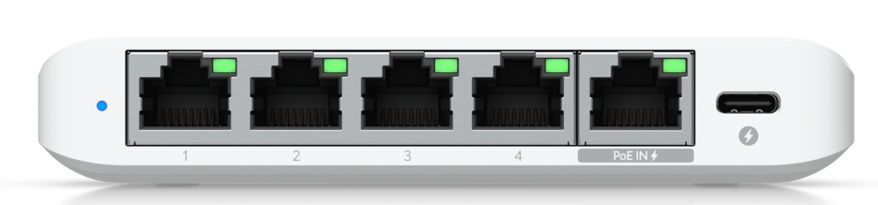 1_1741859489 Ubiquiti UniFi Switch Flex Mini 2.5G 5-Ports with PoE In USW-FLEX-2.5G-5 - Image 1