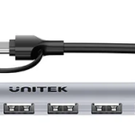 Unitek USB-A Hub 7-Port USB2.0 with 0.15m cable H1209A