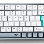 Alcatroz Tetriz Air 3 Wireless Keyboard 2.4G+BT Winter White