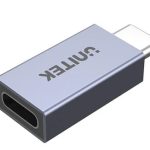 Unitek USB-C 4.0 Male to Female Adaptor PD240W A1038