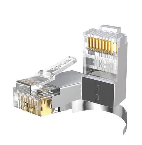 1_1743425829 Unitek Network Connector RJ45 CAT7 EZ Crimp OT1094ATP (50pcs) - Image 1