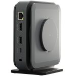 j5create Dock USB-C Dual Display 4K MST MacBookM3 HDMI/RJ45/SD/USB/PD + Wireless Charger + 140W PSU UK JCD3199P