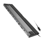 j5create Docking Station USB-C 12-in-1 Triple Display 4K MST MacBookM3 HDMI/DP/USB-C/RJ45/SD/Audio/PD JCD554