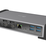 j5create Thunderbolt 4 Docking Station 15-in-1 Supports 4 x 4K Displays 10Gbps with 135W PSU JTD568