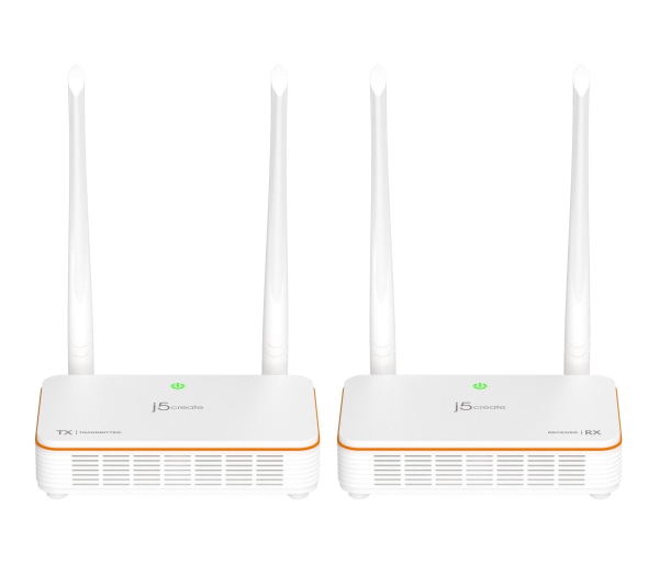 j5create Wireless Display HDMI Extender 1080p with IR 60m 1080p JVAW53