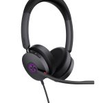 Yealink Headset Wired USB 4-Mic Noise Cancelling Hybrid ANC USB-C/A UH48 Dual Teams