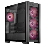 ASUS PC Case ATX Tempered Glass 4xARGB Fans TUF GAMING GT302 Black