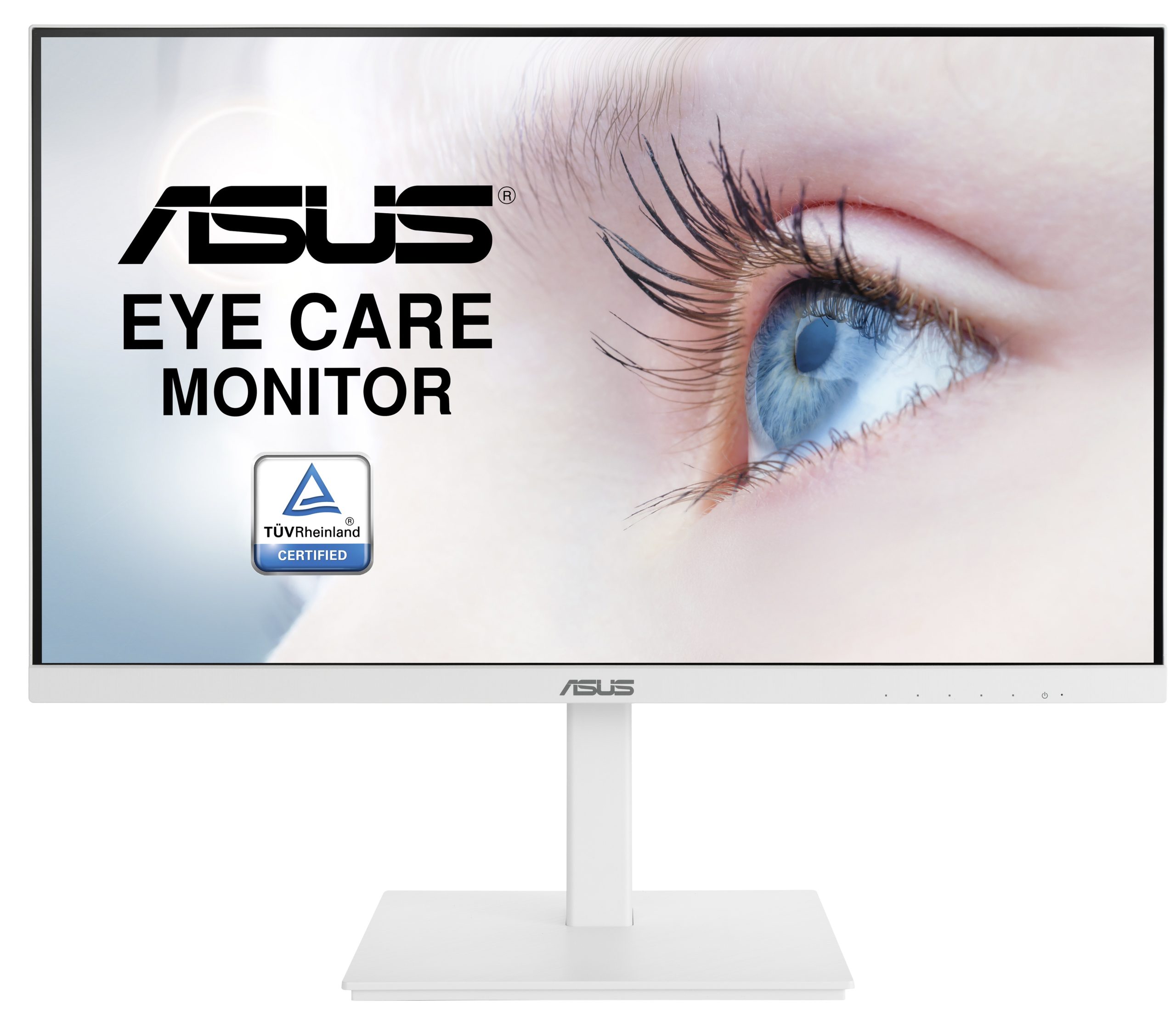 1_1744875283 ASUS Monitor EyeCare 27'' FHD 75Hz Ergonomic USB Hub Speakers Frameless White VA27DQSB-W - Image 1