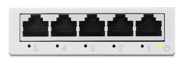 Zyxel Switch Gigabit Ethernet 5-Port Metal with QoS UK Plug GS-105BV5