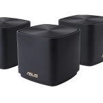 ASUS MESH ZenWiFi AX1800 Wi-Fi 6 Dual Band Gigabit XD4 Plus 3 Pack Black