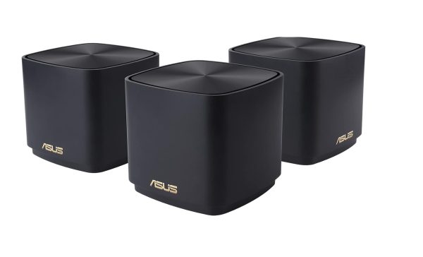 ASUS MESH ZenWiFi AX1800 Wi-Fi 6 Dual Band Gigabit XD4 Plus 3 Pack Black
