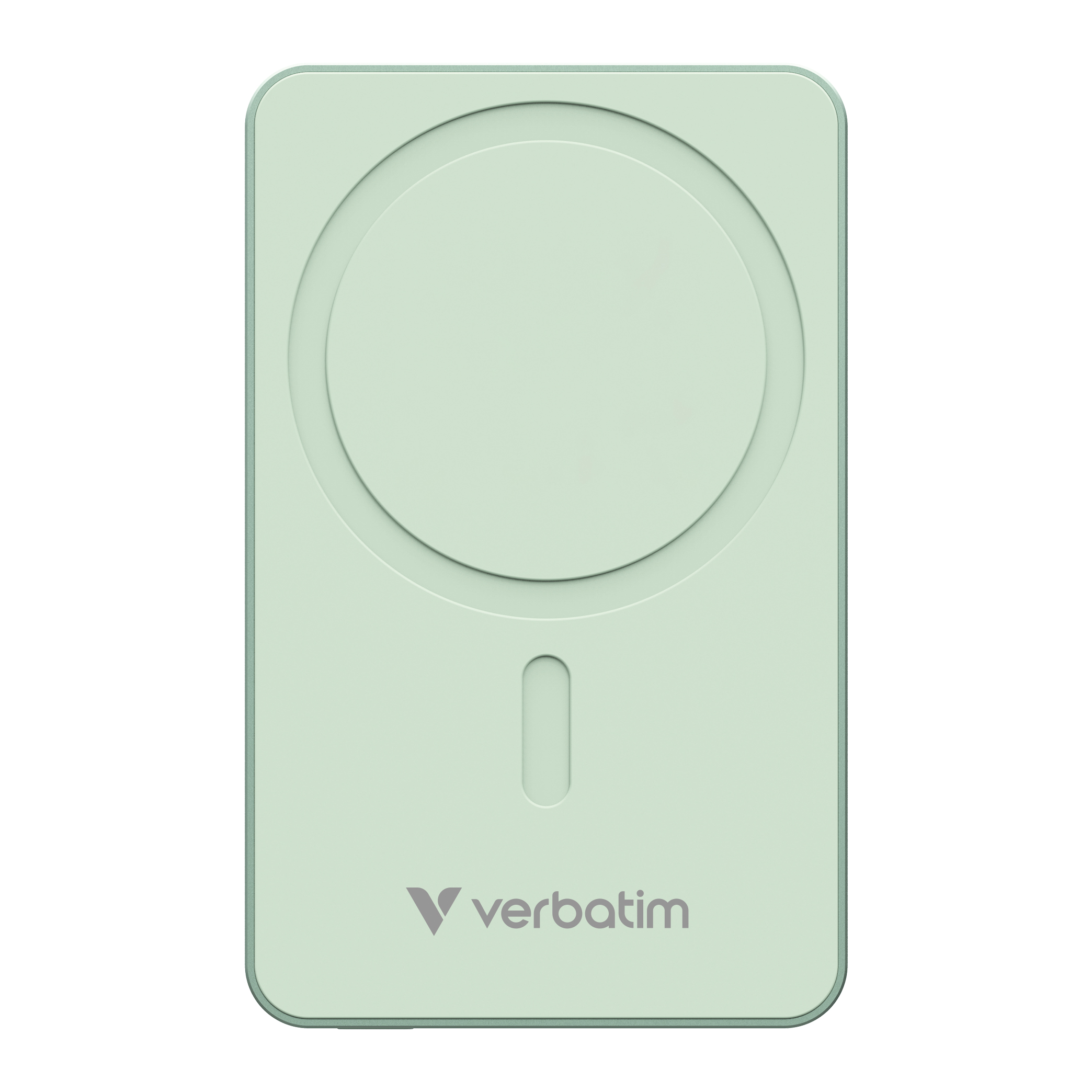 1_1745395529 Verbatim Powerbank Wireless Magnetic 10000 Green 32228 - Image 1