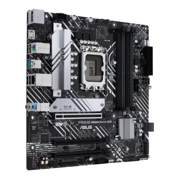 ASUS Motherboard LGA1700 mATX DDR4 PRIME B660M-A D4-CSM