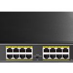 Cudy Switch PoE FE 16PoE + 2GbE + 1SFP Uplink 200W R/M FS1018PS1