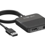 MINIX CAR Wired to Wireless CarPlay/Android Auto/HDMI-IN USB Media Hub CA361 Plus