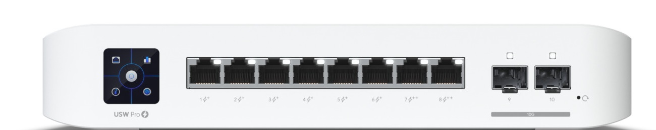 1_1756124332 Ubiquiti UniFi Switch Pro 8 PoE Gigabit 8-Ports PoE USW-PRO-8-POE(120W) - Image 1