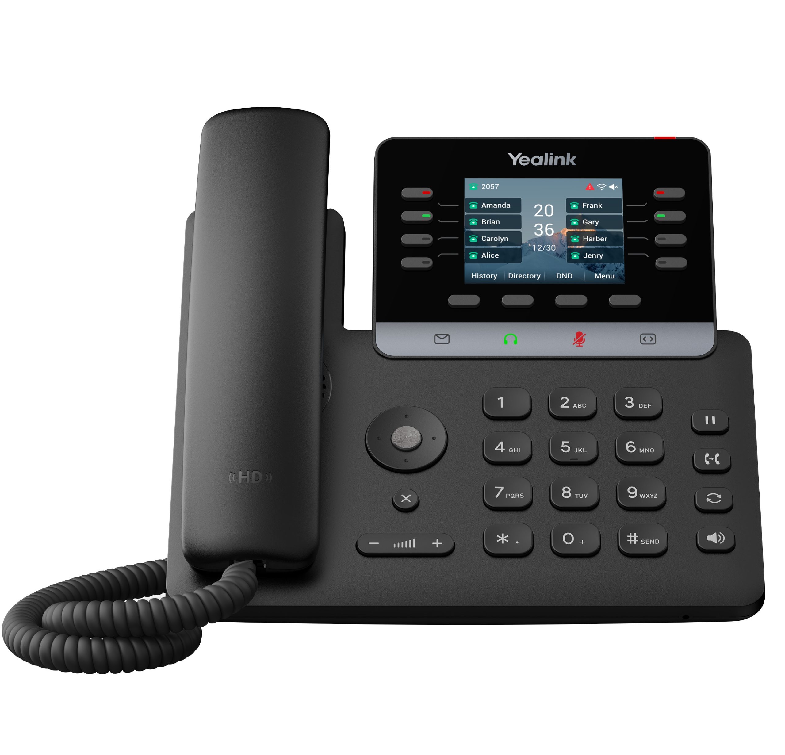 1_1759480868 Yealink IP Phone Desktop PoE 2.8'' Gigabit, USB, Expansion & Color Screen T73U - Image 1