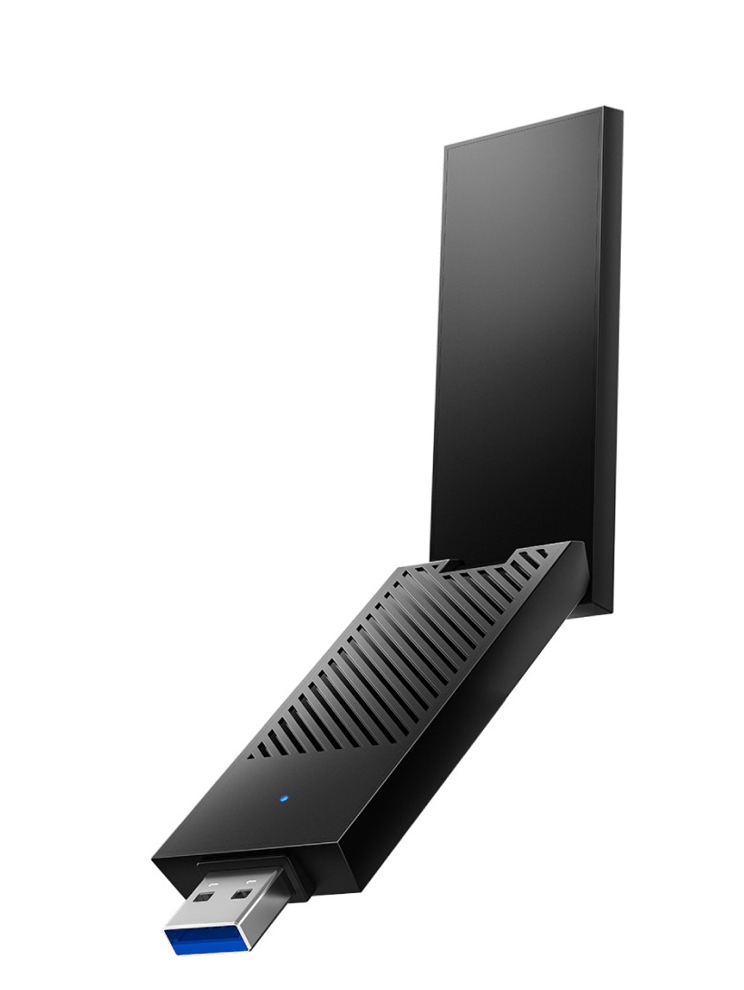 1_1759815891 Cudy AX5400 Tri-Band Wi-Fi6/6E USB 3.0 Adapter - Image 1