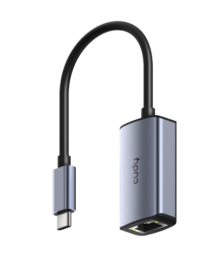 1_1759903135 Cudy Converter USB-C to Gigabit LAN Aluminium UE10C - Image 1