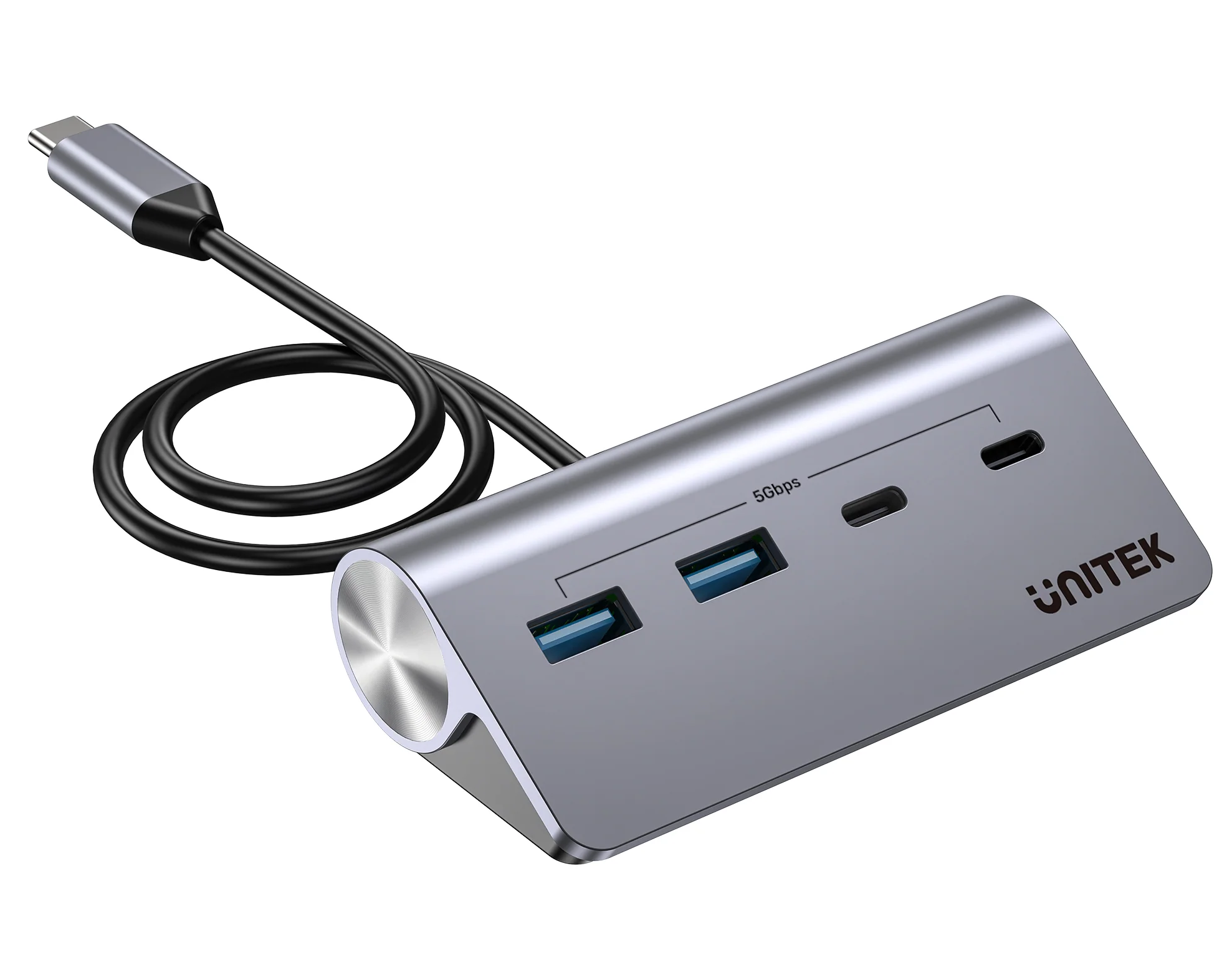 1_1760340744 Unitek USB-C Hub 2xUSB-A 2xUSB-C 5Gbps & USB-C Power Port H1337A - Image 1