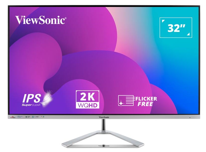 1_1762424651 Viewsonic Monitor VX 32'' 2K IPS 75Hz Frameless/Speakers/DisplayPort/HDMI VX3276-2K-mhd-2 - Image 1