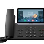 Yealink IP Phone Desktop PoE 7'' Gigabit, USB, Expansion, Color TouchScreen SIP-T77U