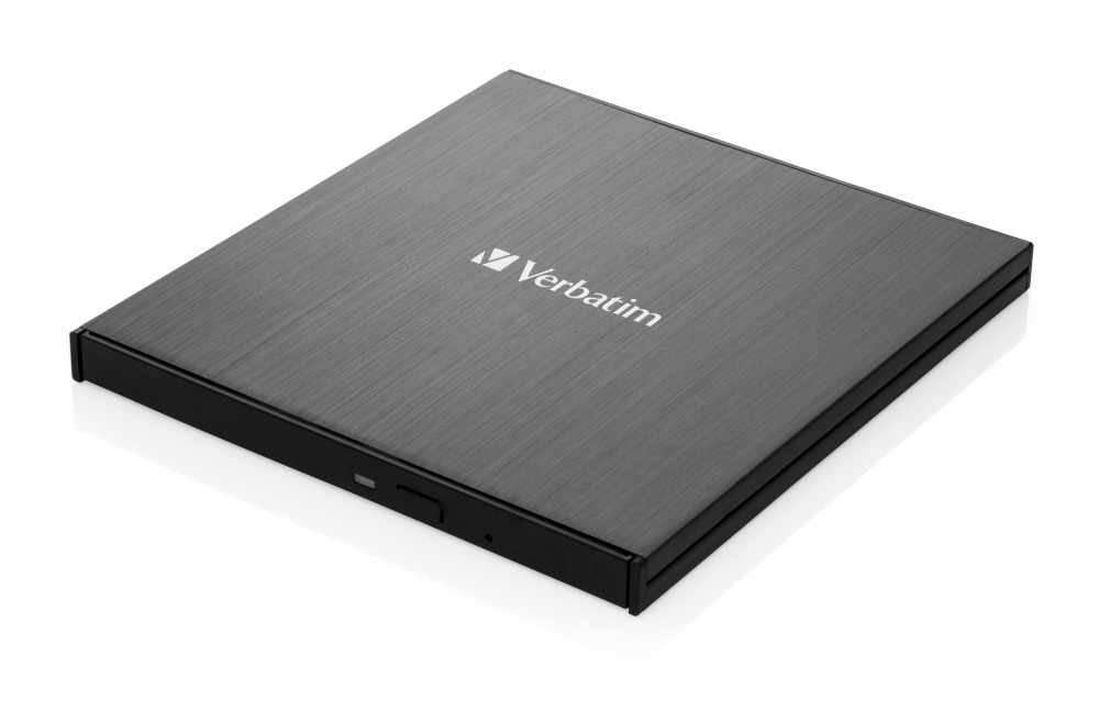 1_1764249140 Verbatim Blu-Ray Writer External Slimline USB-C 3.1 ULTRA HD 4K - Image 1