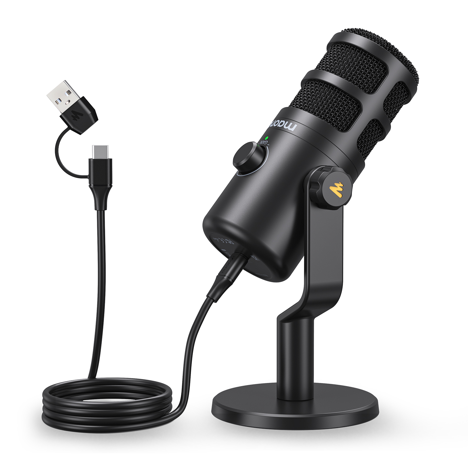 __20027___22270_1 Maono PD100U Dynamic Desktop USB Microphone - Image 1
