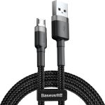 Baseus Cafule Braided MicroUSB Cable 2A 3.0m Black
