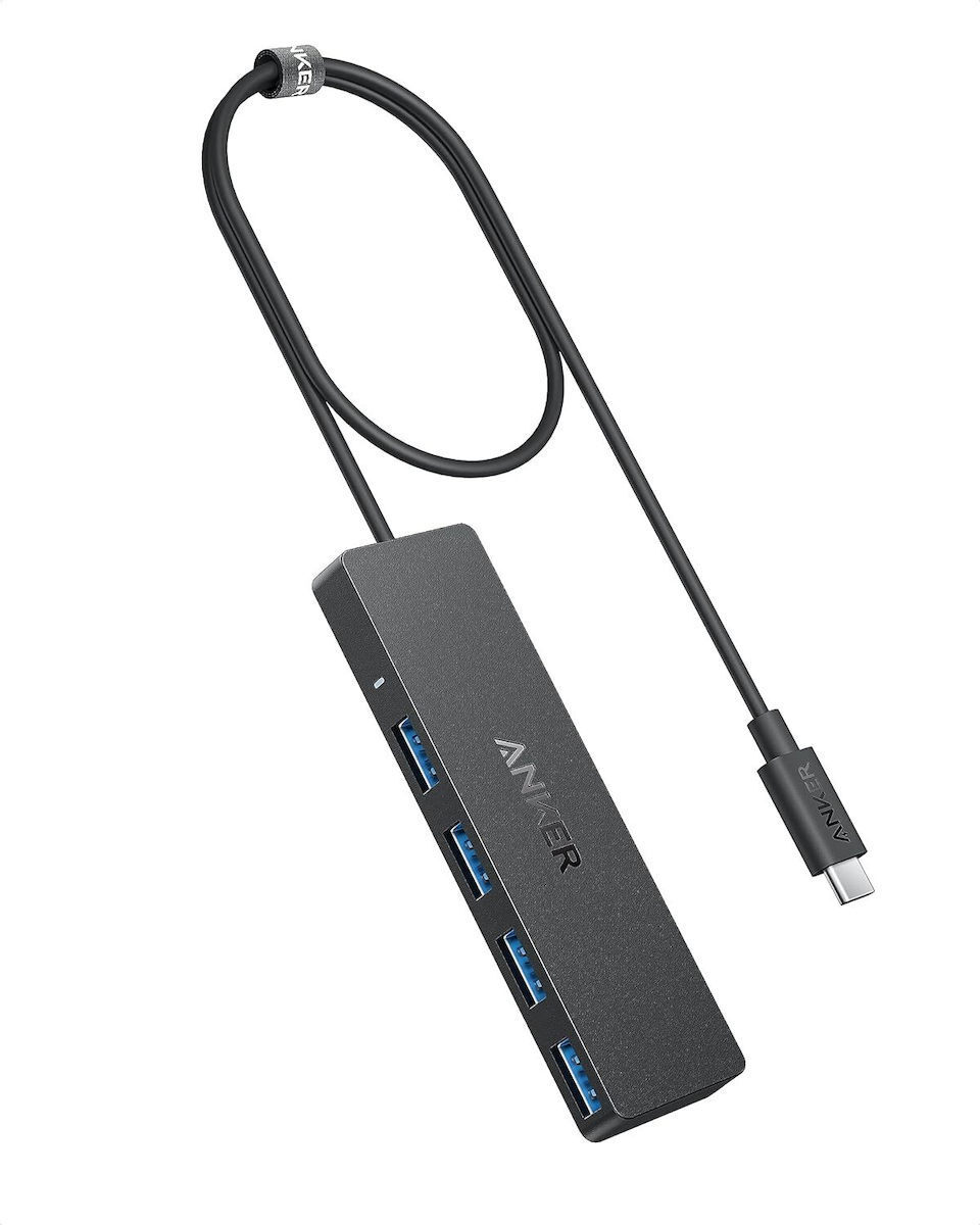 Anker Work Hub USB-C  4-Ports Black - Image 1
