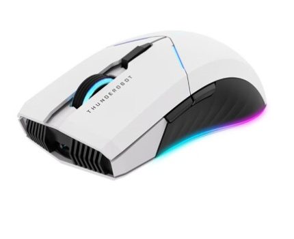Thunderobot ML702 Wireless Gaming Rechargeable Mouse White